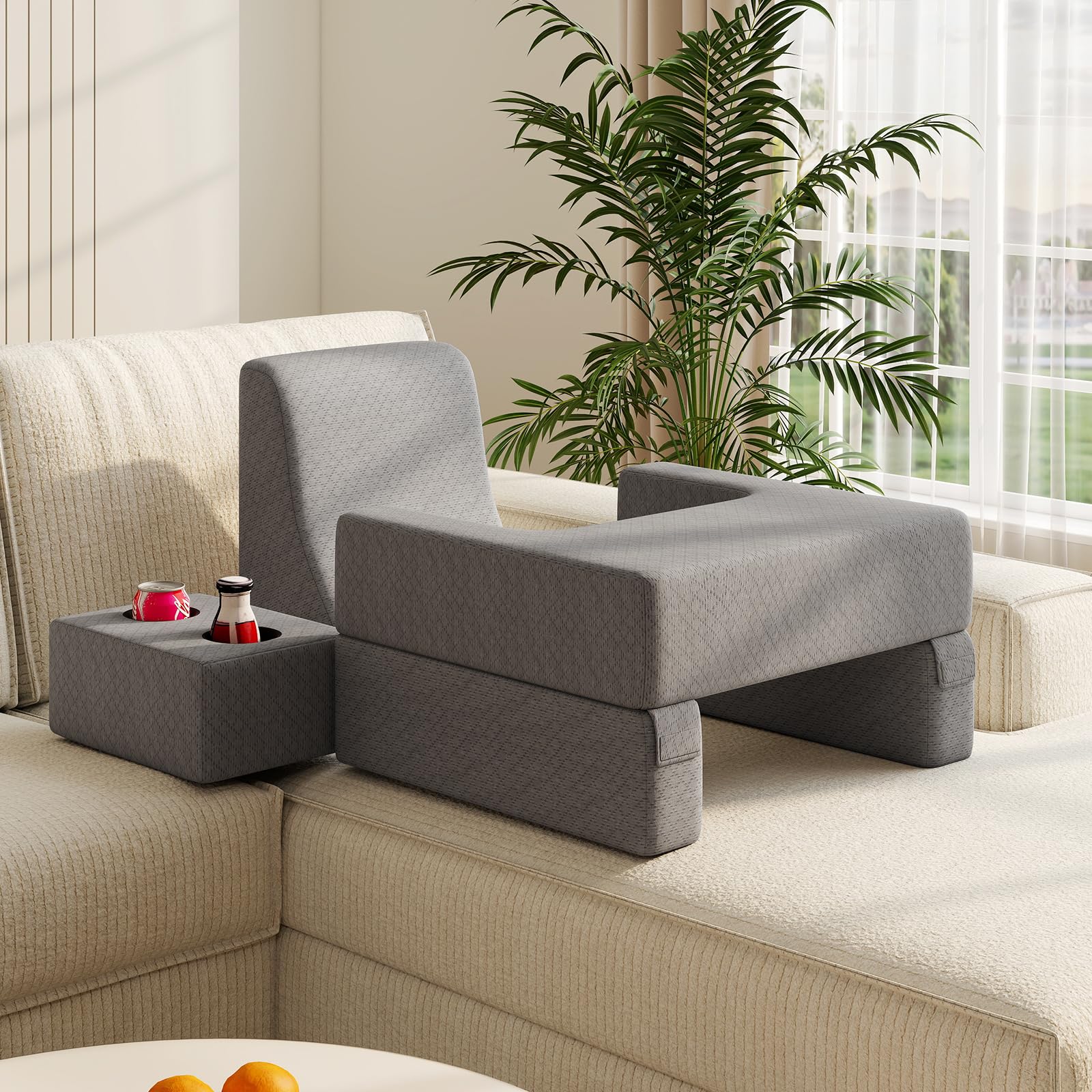 KOMFOTT 5 Pieces Reading Gaming Pillow Set