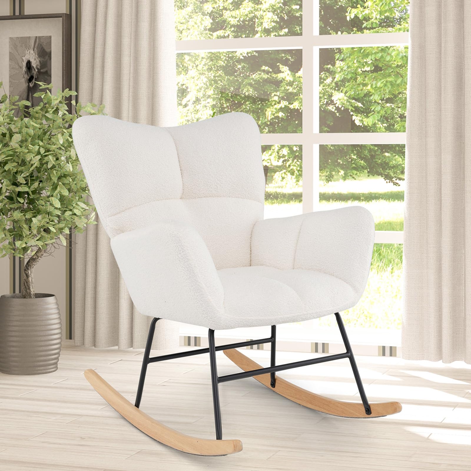 KOMFOTT Nursery Rocking Chair