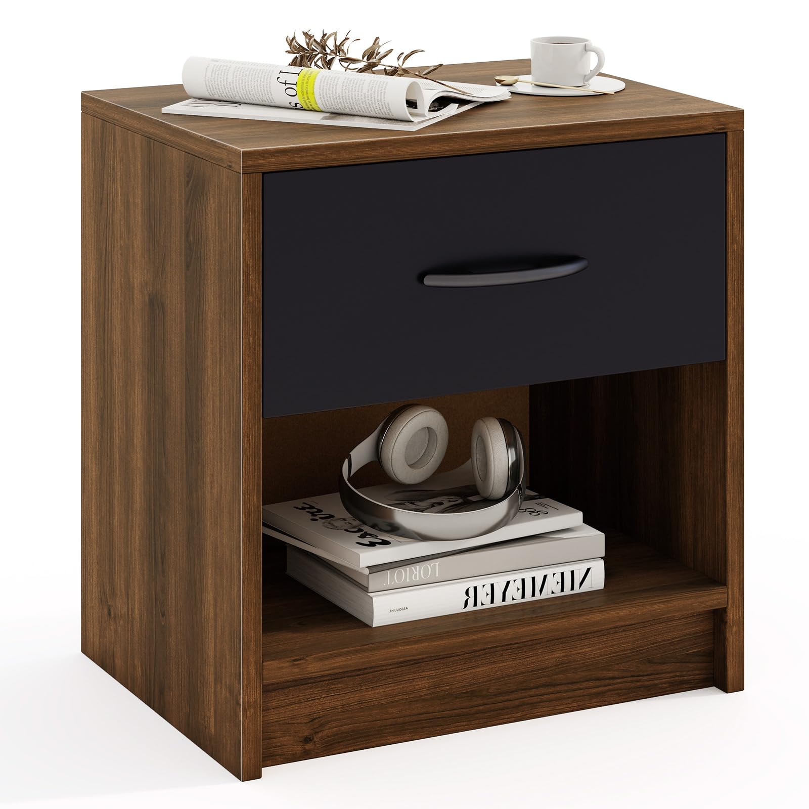 KOMFOTT Nightstand with Drawer(1/2)