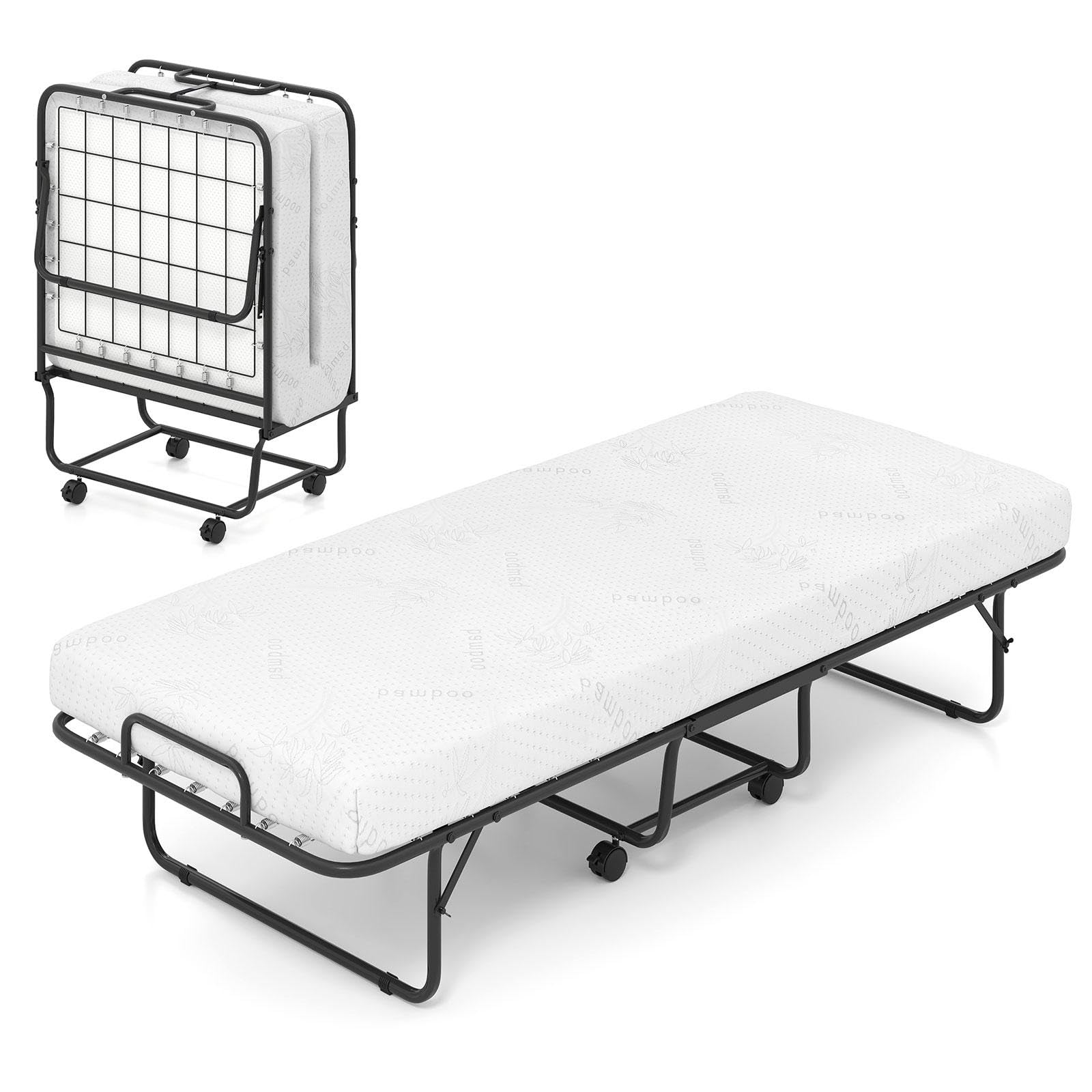 KOMFOTT Folding Bed with Mattress(Small Single)