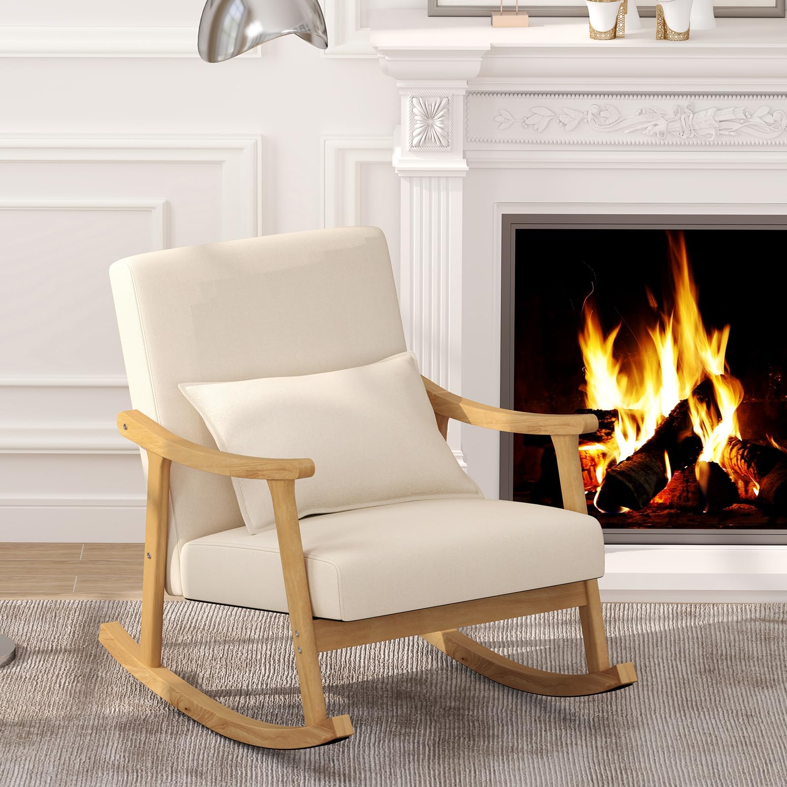 KOMFOTT Modern Rocking Chair