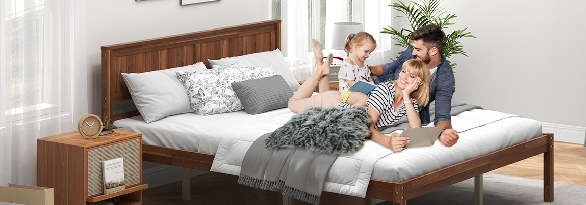 Wood Bed Frame