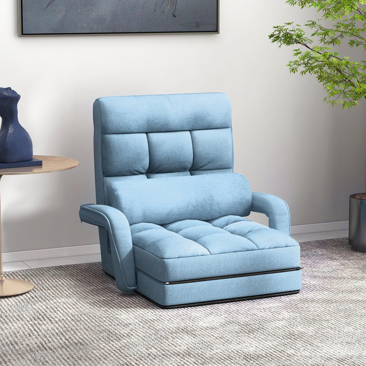 KOMFOTT Foldable Floor Lazy Sofa Chair
