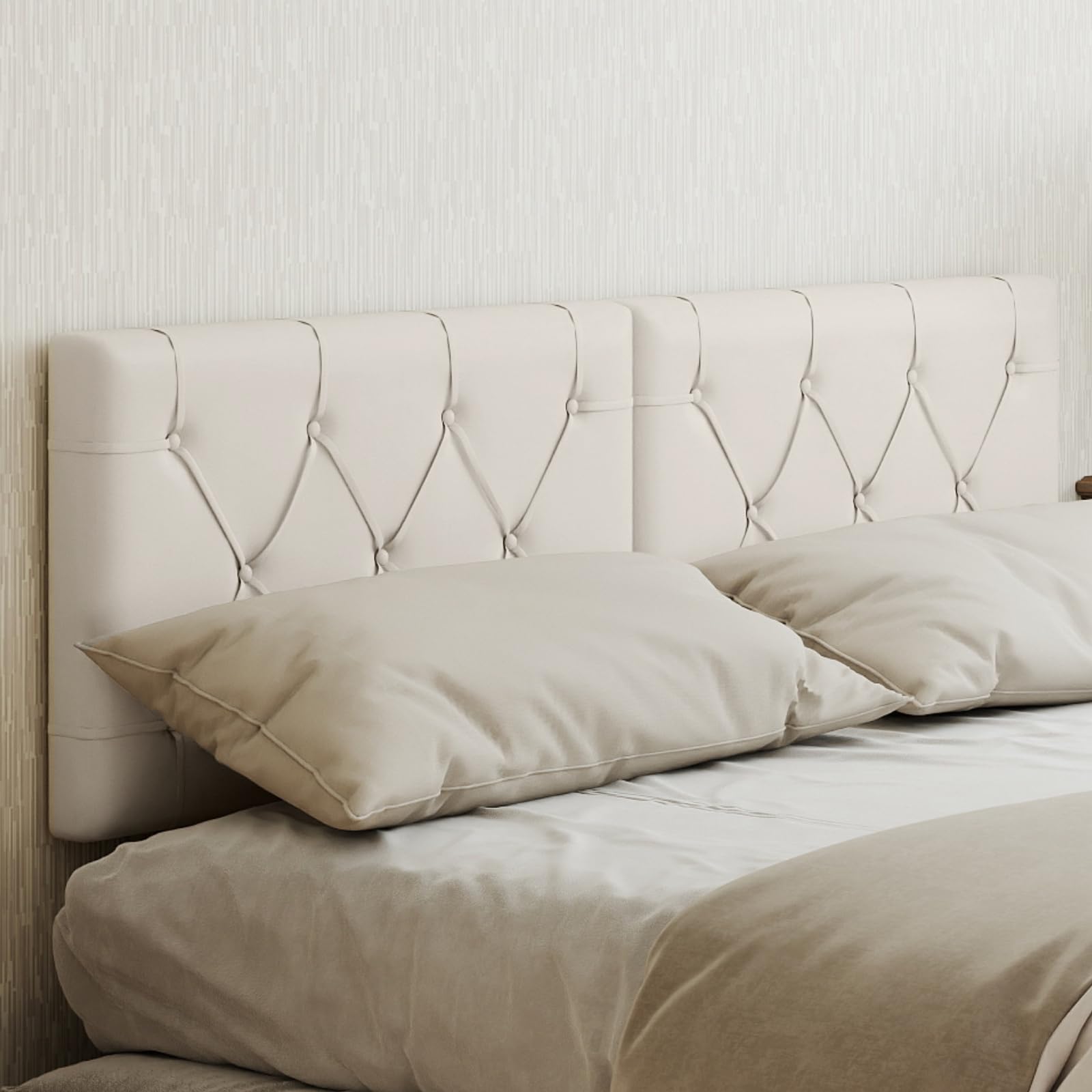 KOMFOTT Wall-Mounted Headboard for Twin Size Bed