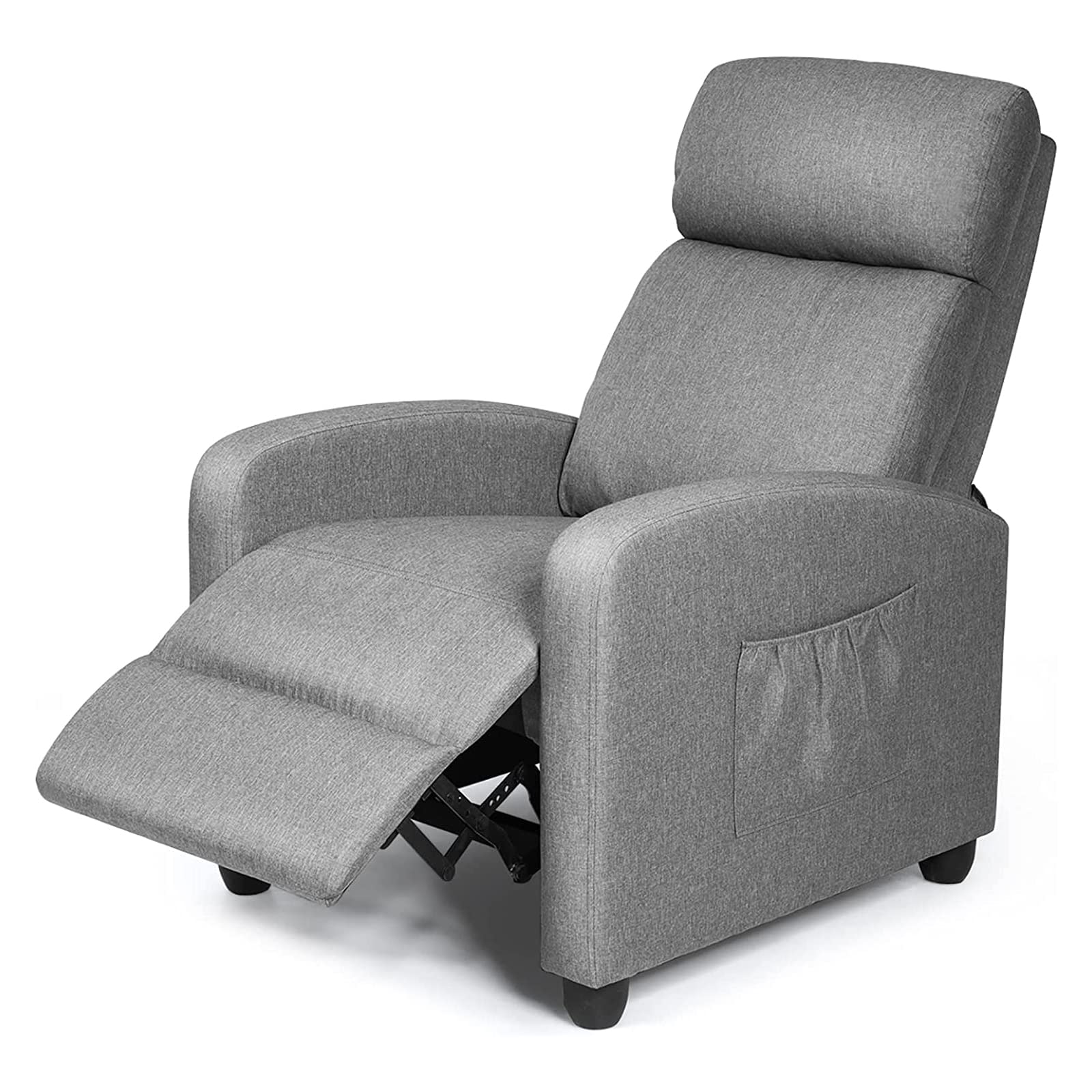 Adjustable Recliner Chair, Living Room Ergonomic Sofa -KOMFOTT