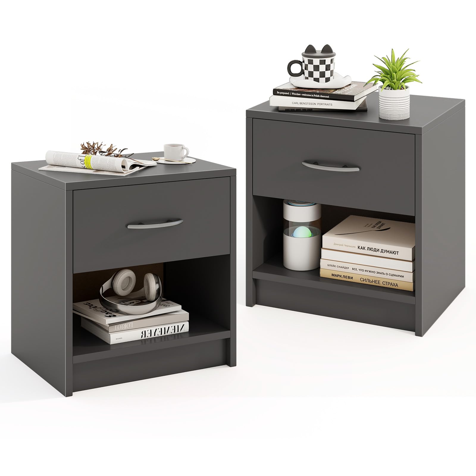 KOMFOTT Nightstand with Drawer（1/2）