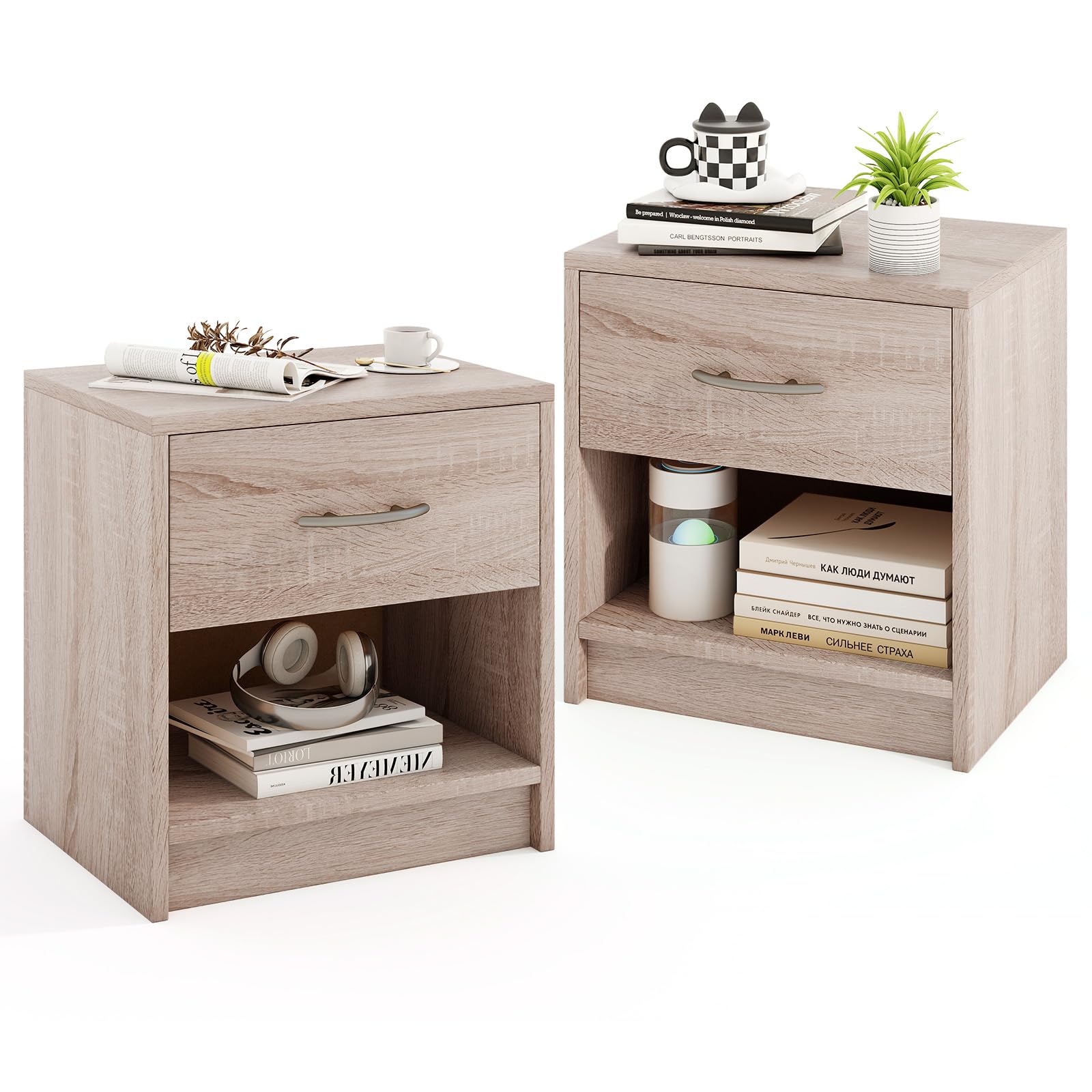 KOMFOTT Nightstand with Drawer（1/2）