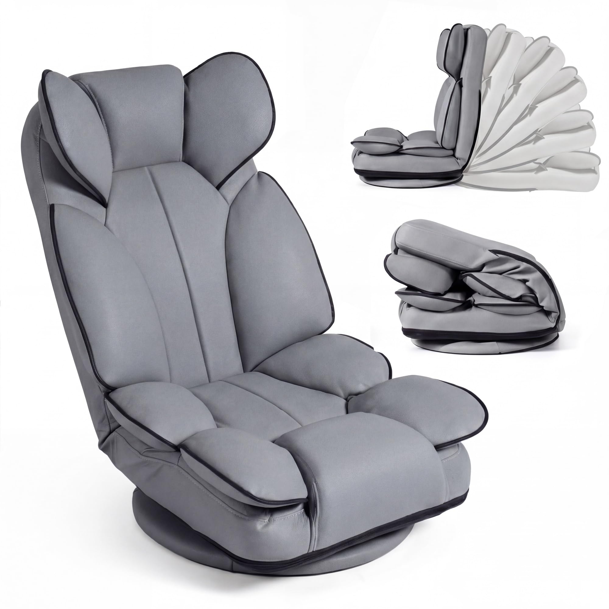 KOMFOTT 360° Swivel Floor Gaming Chair Lazy Lounger Sofa