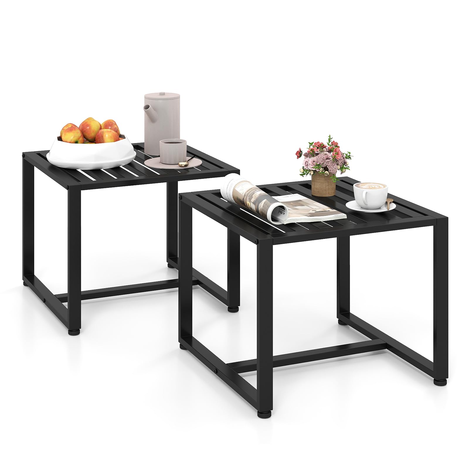 KOMFOTT Set of 2 Outdoor Side Tables