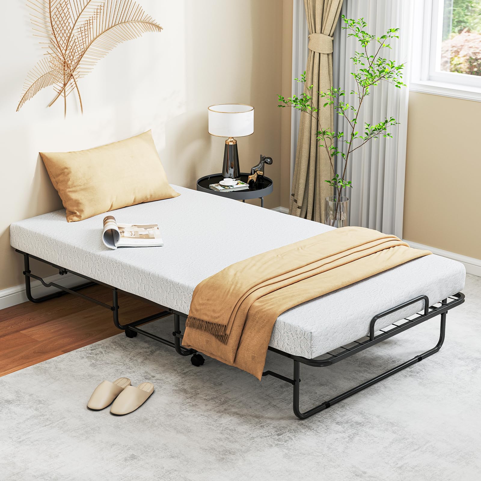 KOMFOTT Folding Bed with Mattress（Twin）
