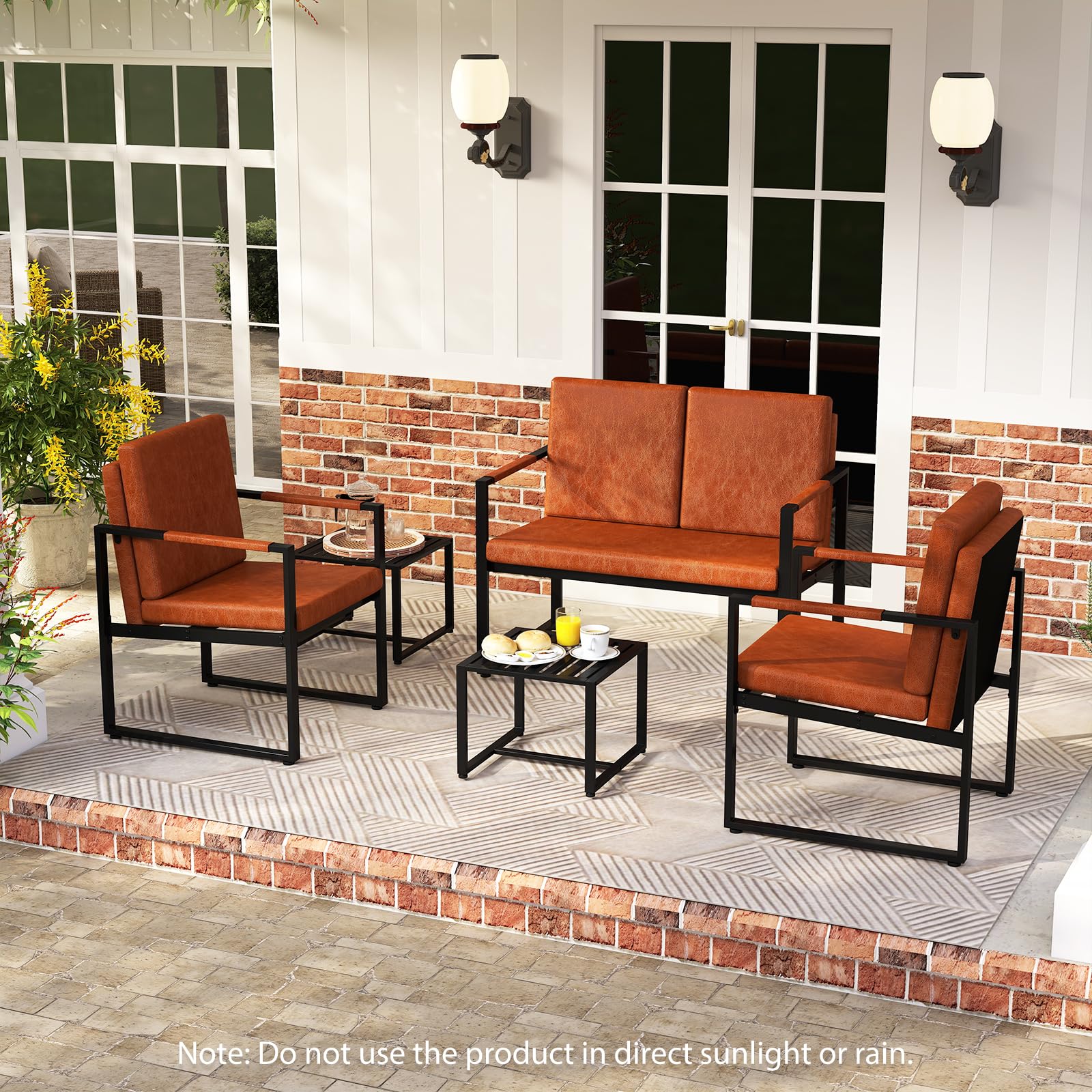 KOMFOTT 5 Pieces Living Room Sofa Set