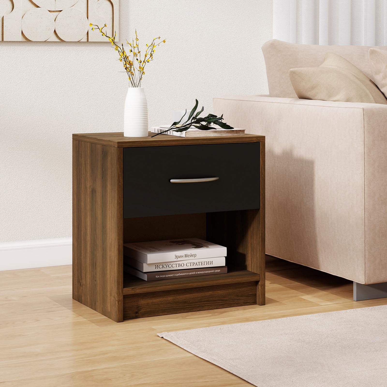 KOMFOTT Nightstand with Drawer（1/2）