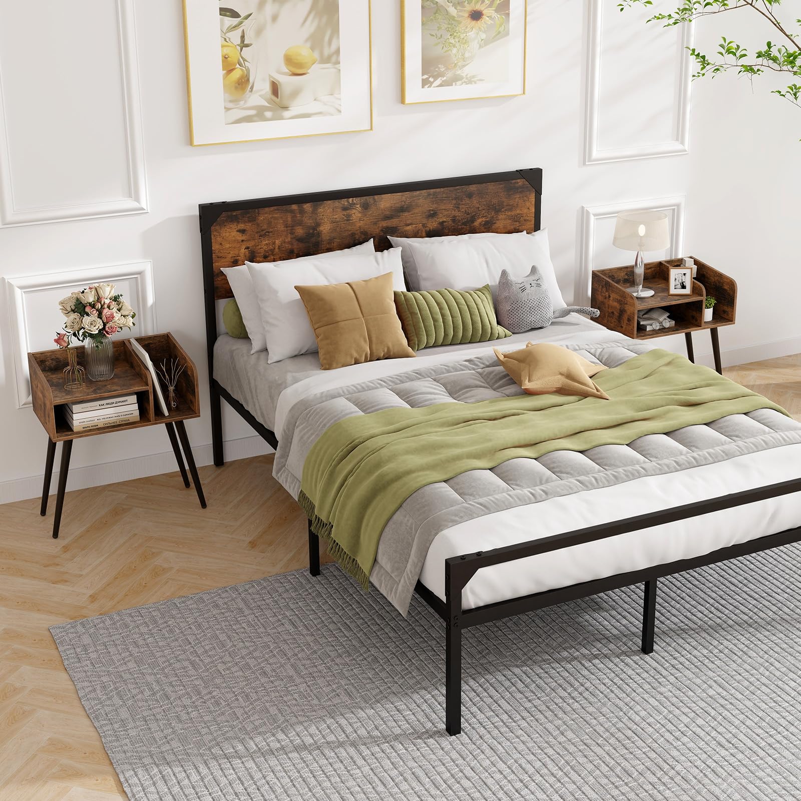 KOMFOTT Nightstand with Open Shelves（1/2）