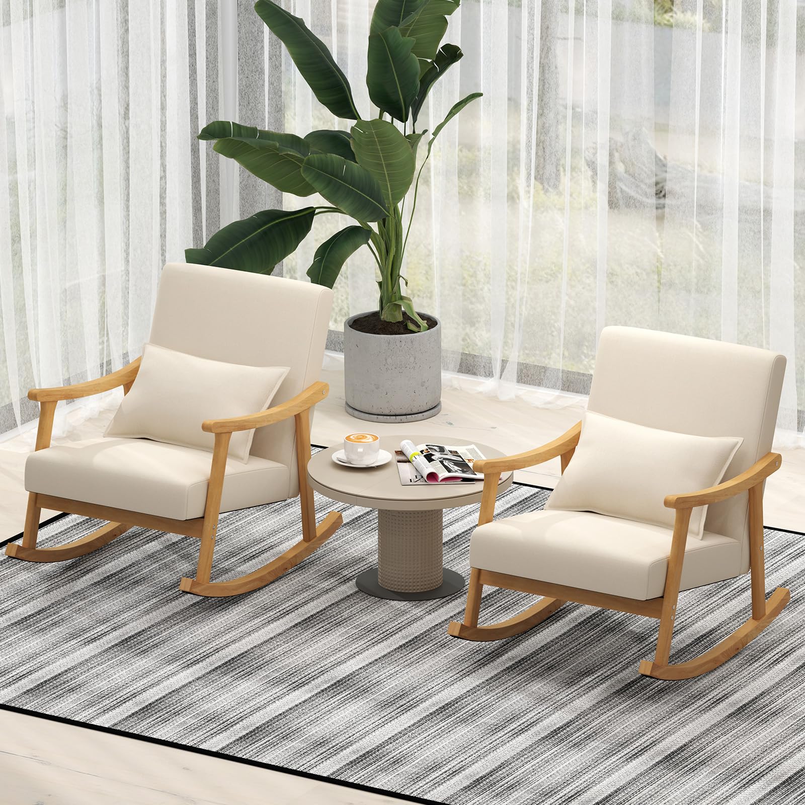 KOMFOTT Modern Rocking Chair