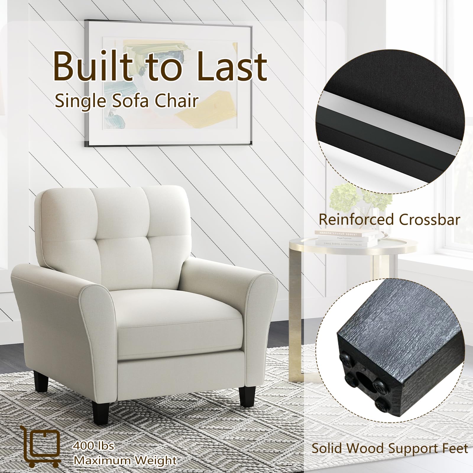 KOMFOTT Upholstered Accent Chair