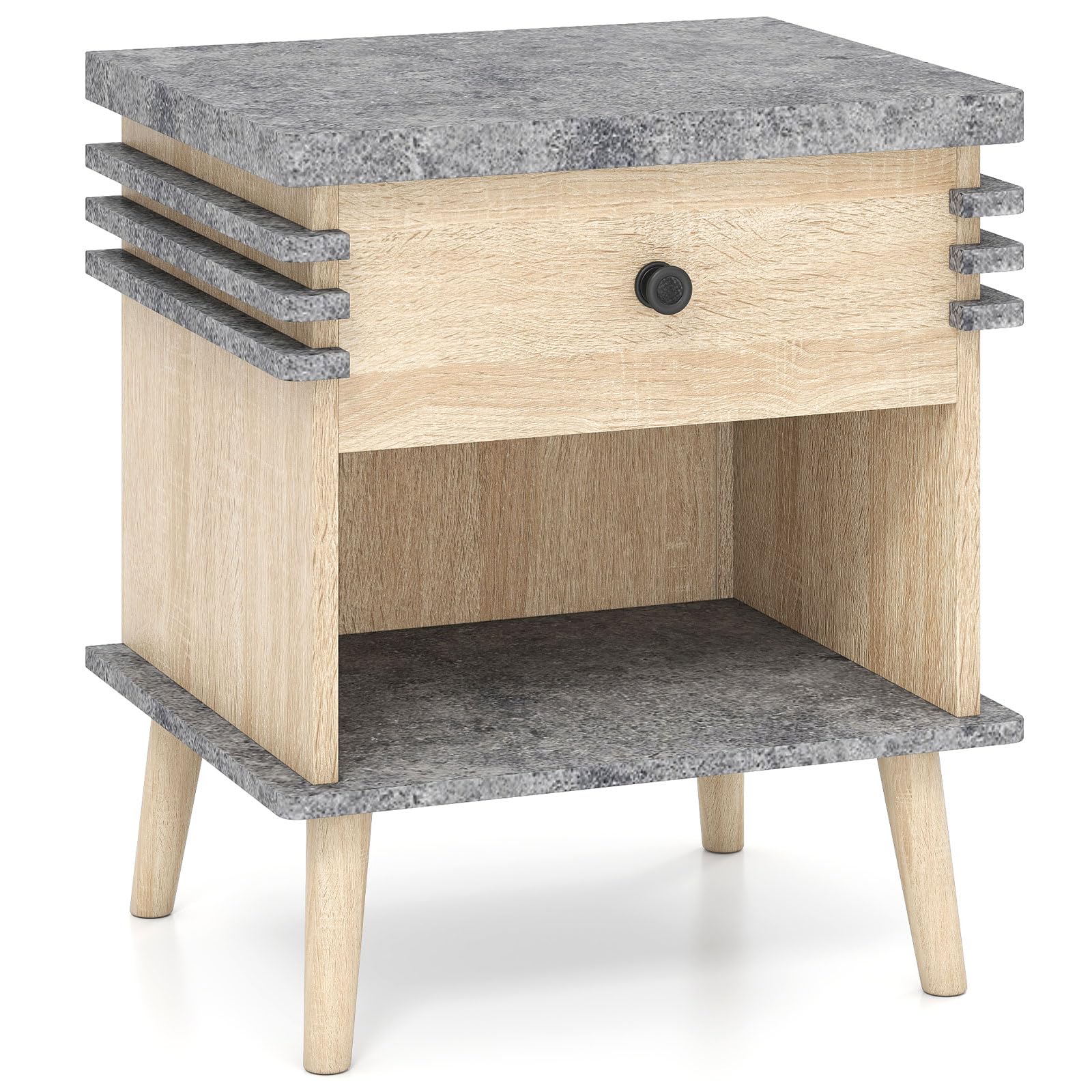 KOMFOTT Nightstand with Drawer