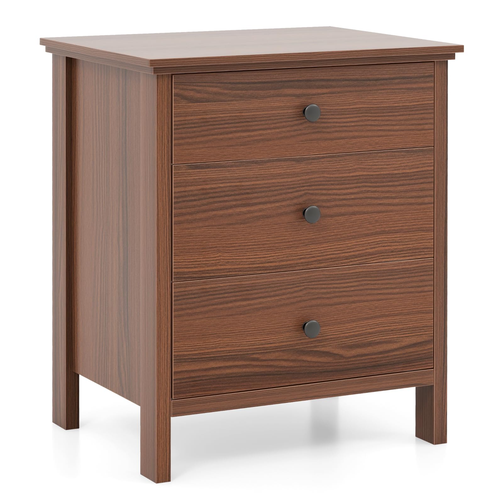 KOMFOTT 3 Drawers Nightstand Set of 1/2