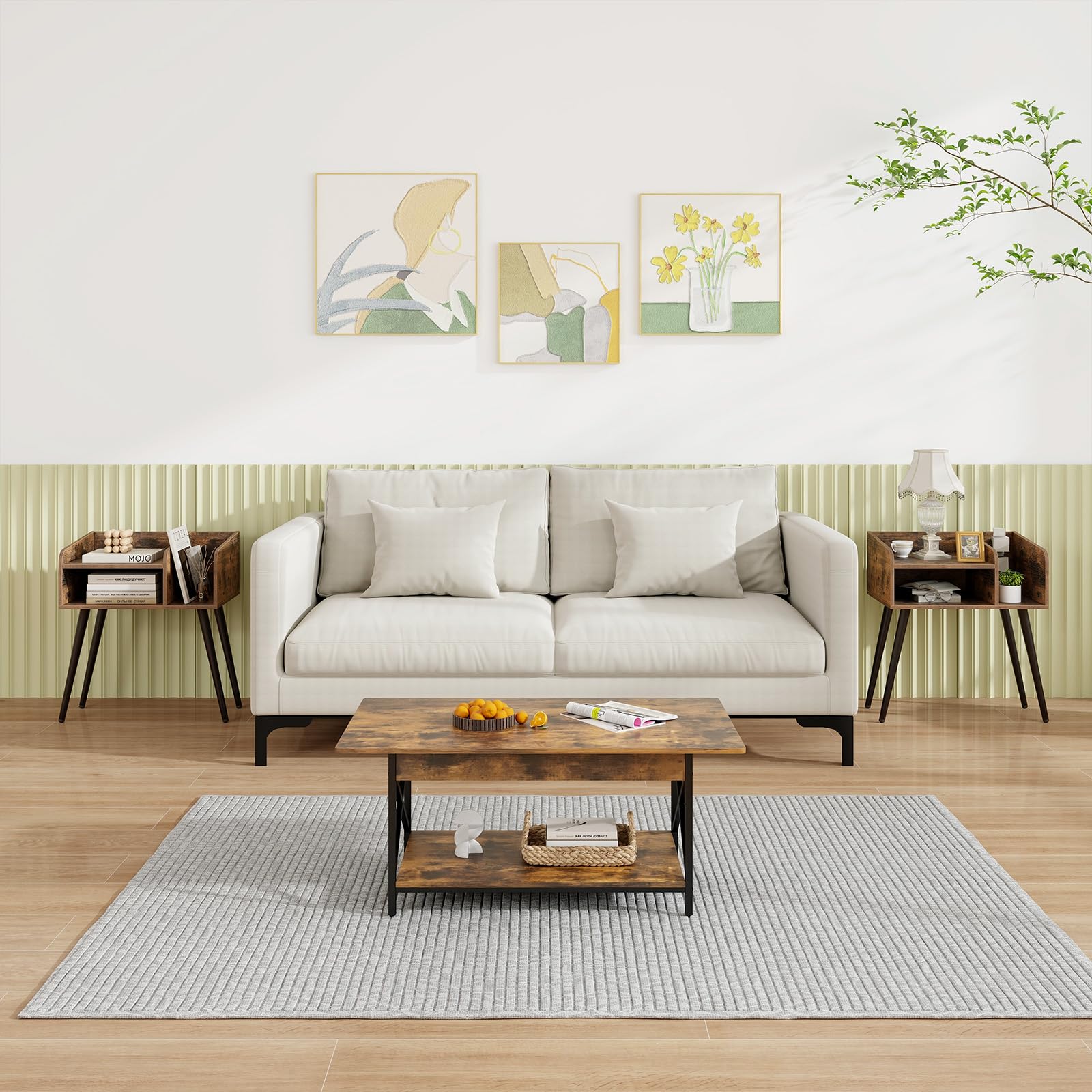 KOMFOTT Nightstand with Open Shelves（1/2）