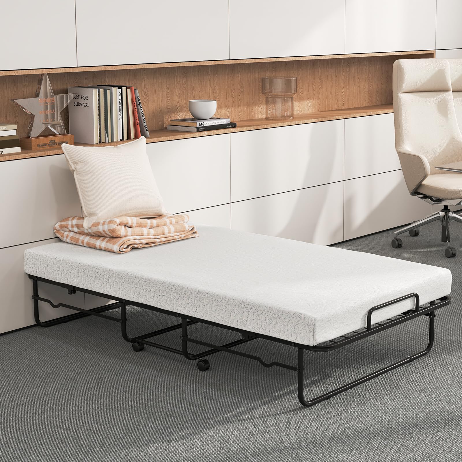 KOMFOTT Folding Bed with Mattress（Twin）