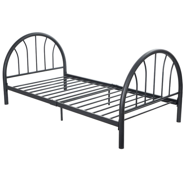 Metal Bed Platform Frame, Easy assembly & ample under-bed storage is perfect for small rooms!