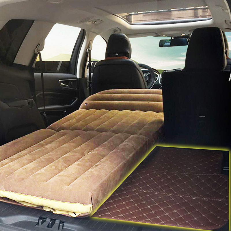 KOMFOTT Car Air Mattress Back Seat Inflatable Blow Up Folding Camping Traveling Bed Mattress