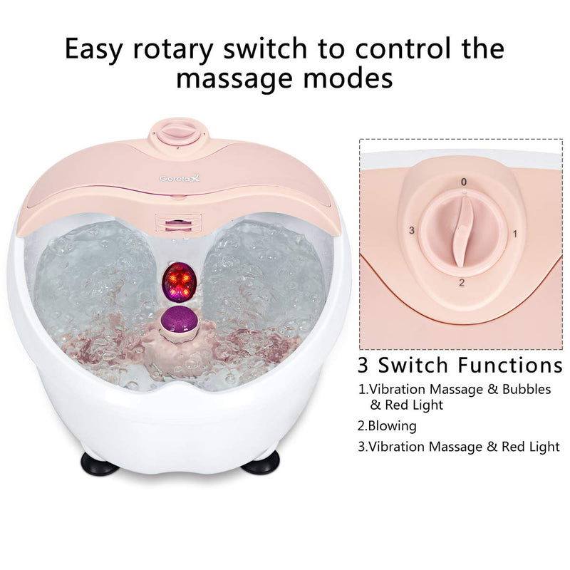 Foot Bath Massage with a Handle Callous Remover