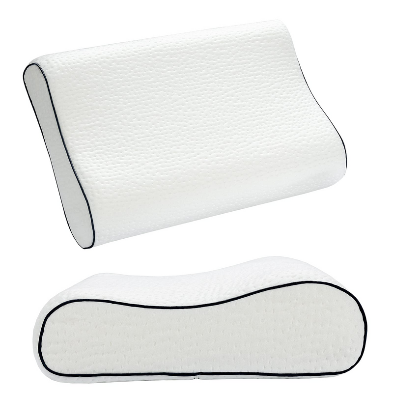 Memory Foam Pillow, Ergonomic Cervical Support Sleeping Pillow for Neck & Shoulder Relieve